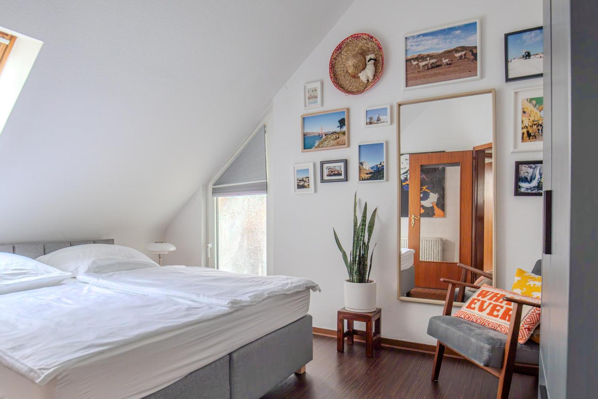 Apartment Aestay - Boxspring Auch Als Einzelbetten, Voll Ausgestattete Kueche, Eco-friendly, Radfahren & Wandern, Inkl Xl Parkplatz Hemsbach